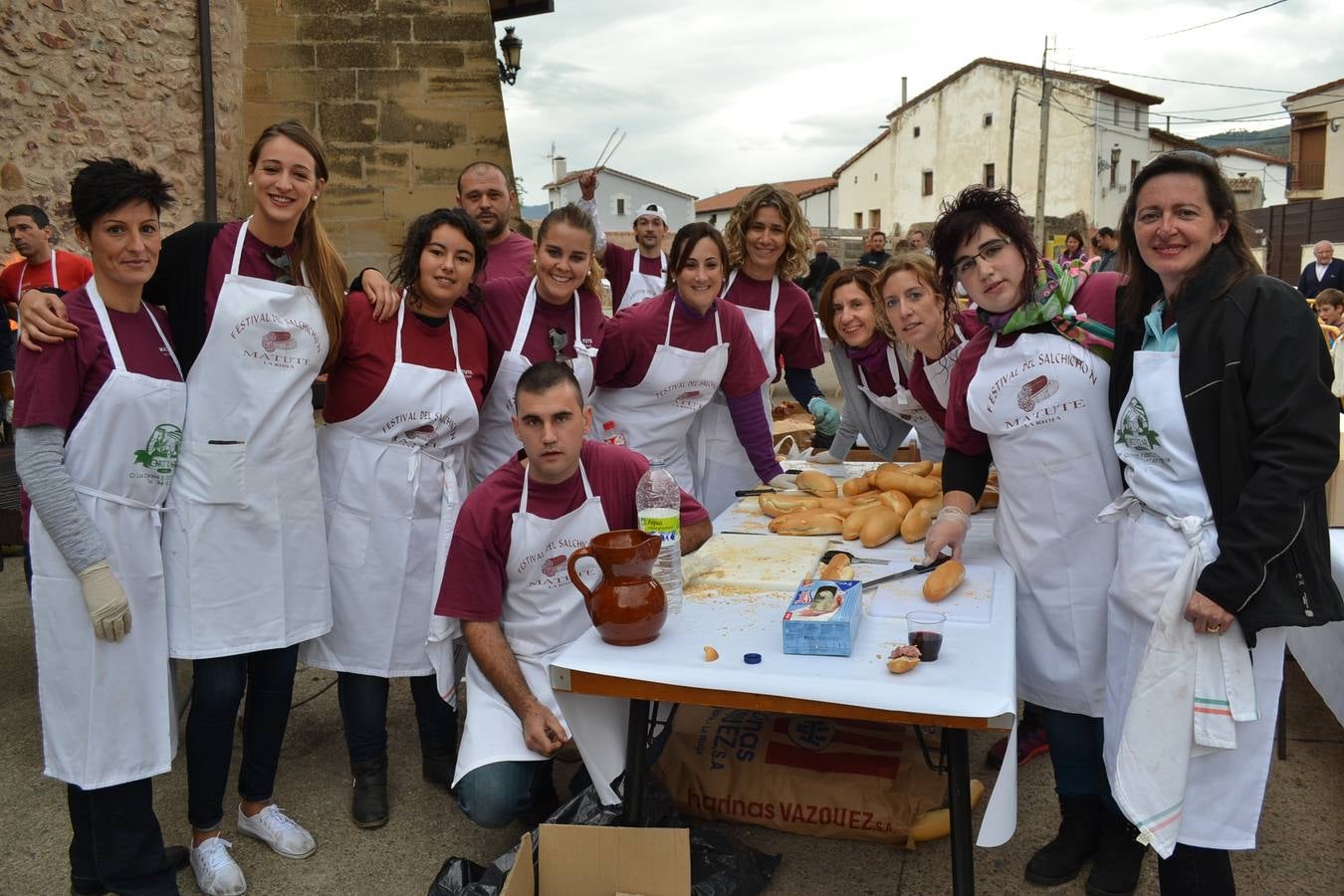 El tiempo desapacible no pudo con el festival del salchichón de Matute