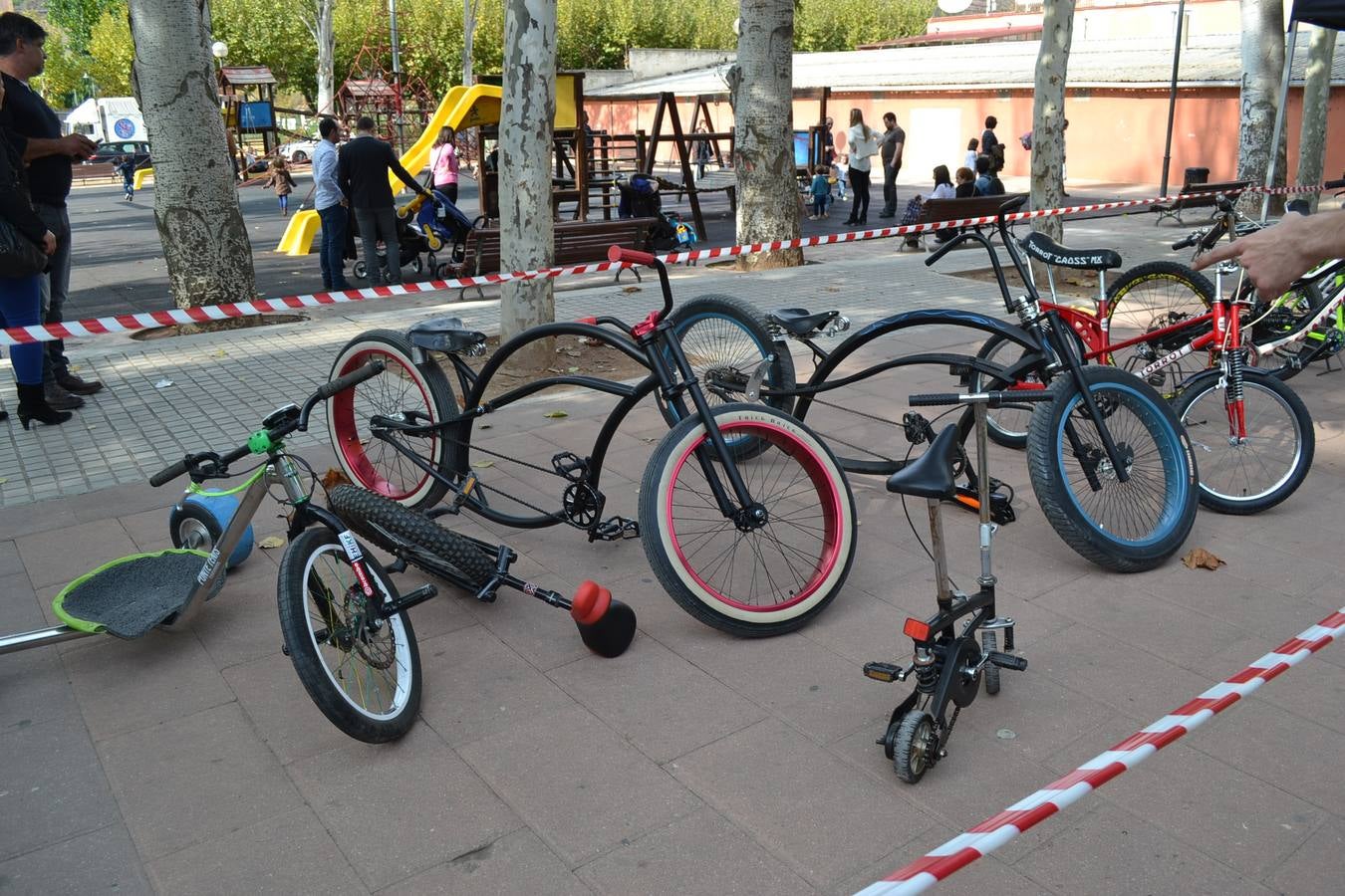 Fiesta de la bicicleta en Nájera