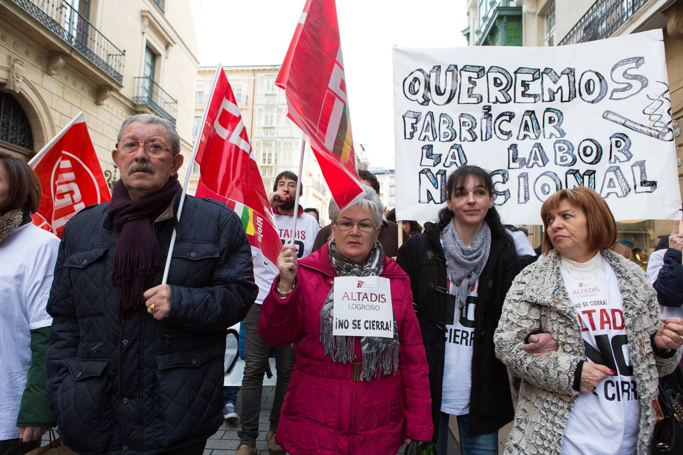 Los trabajadores de Altadis vuelven a la calle