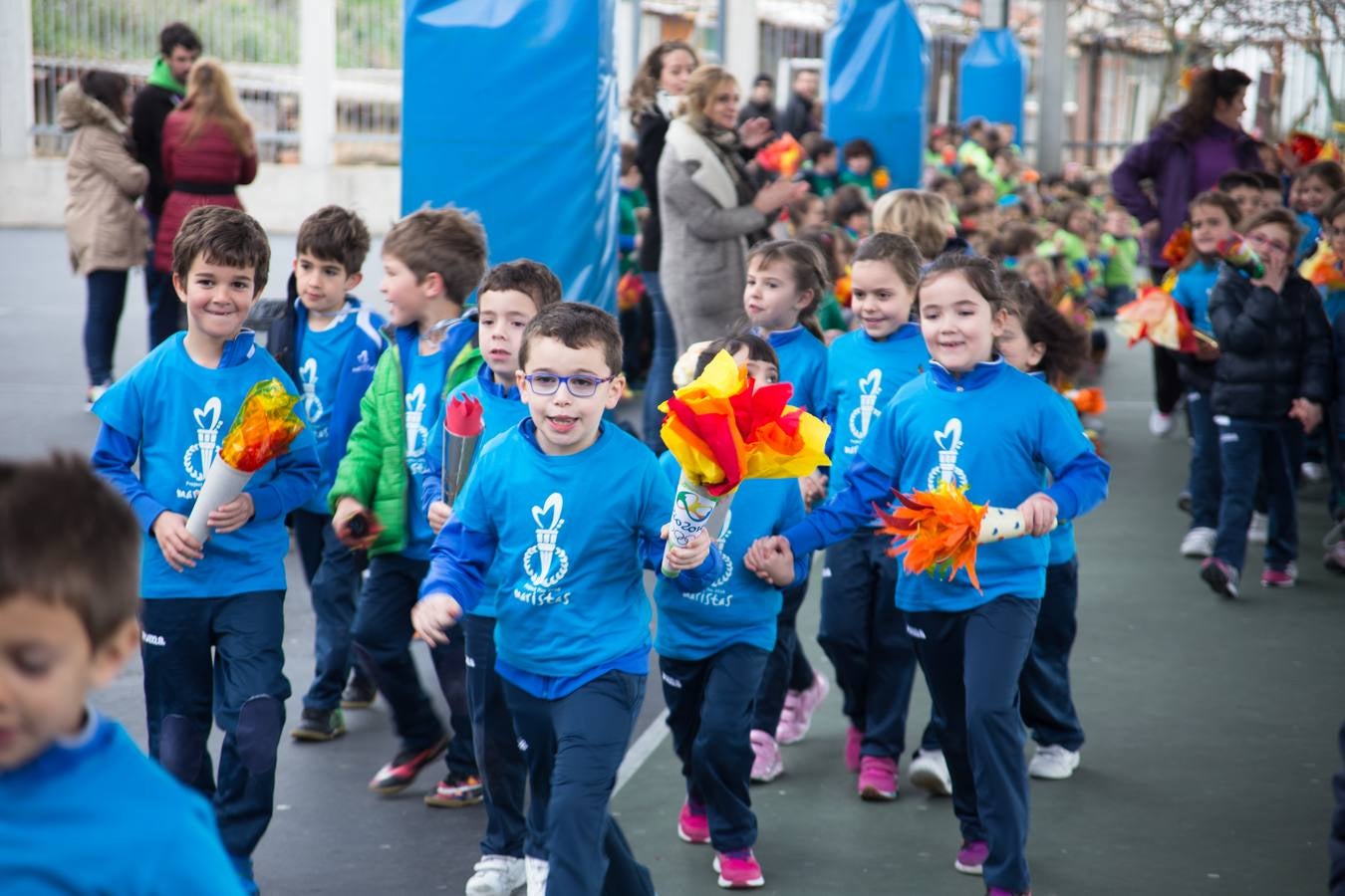 Deporte en Maristas con sus Mini-olimpiadas