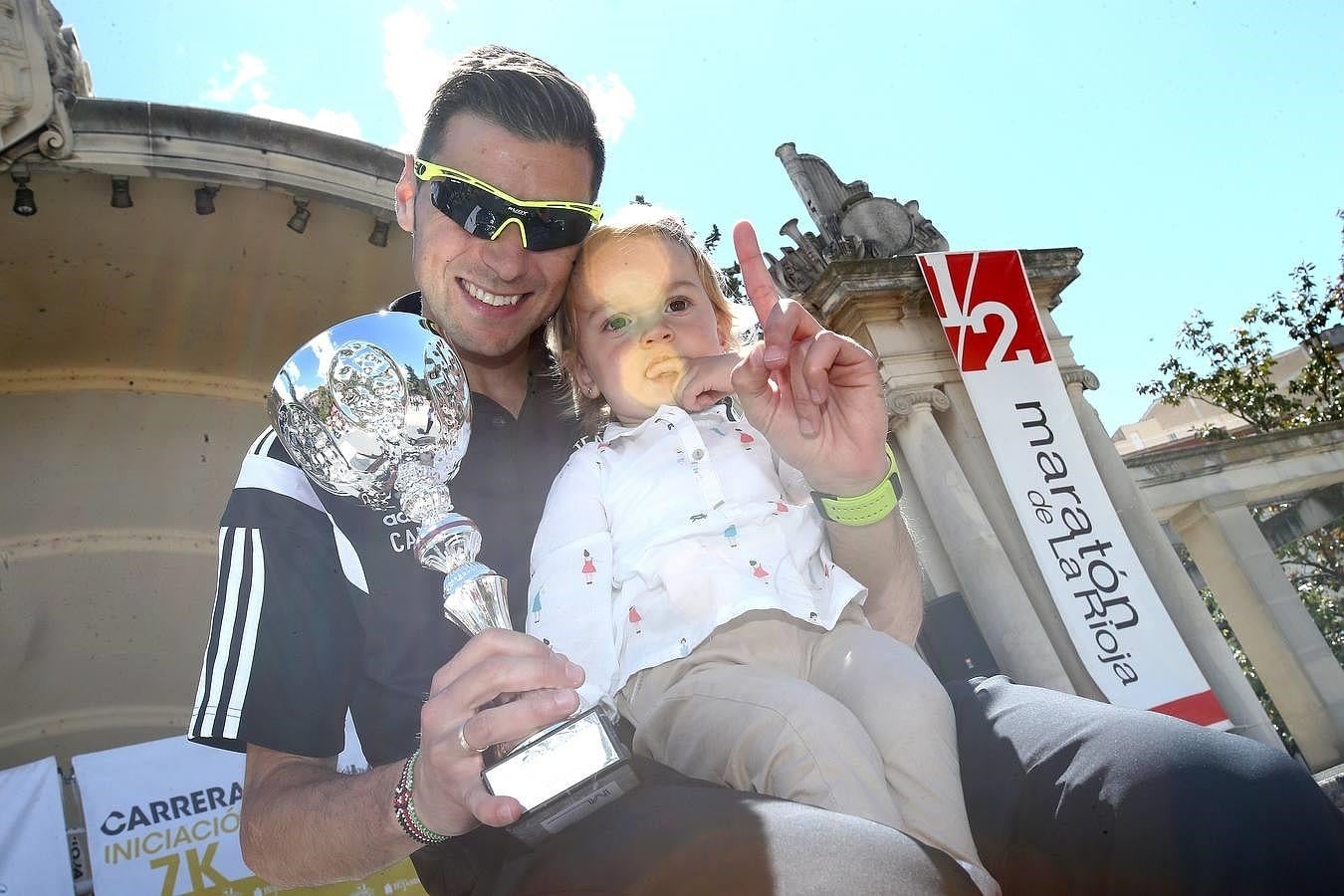 Los premiados de la Media Maratón