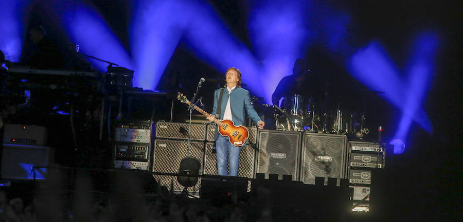 Las mejores imágenes del concierto de Paul McCartney