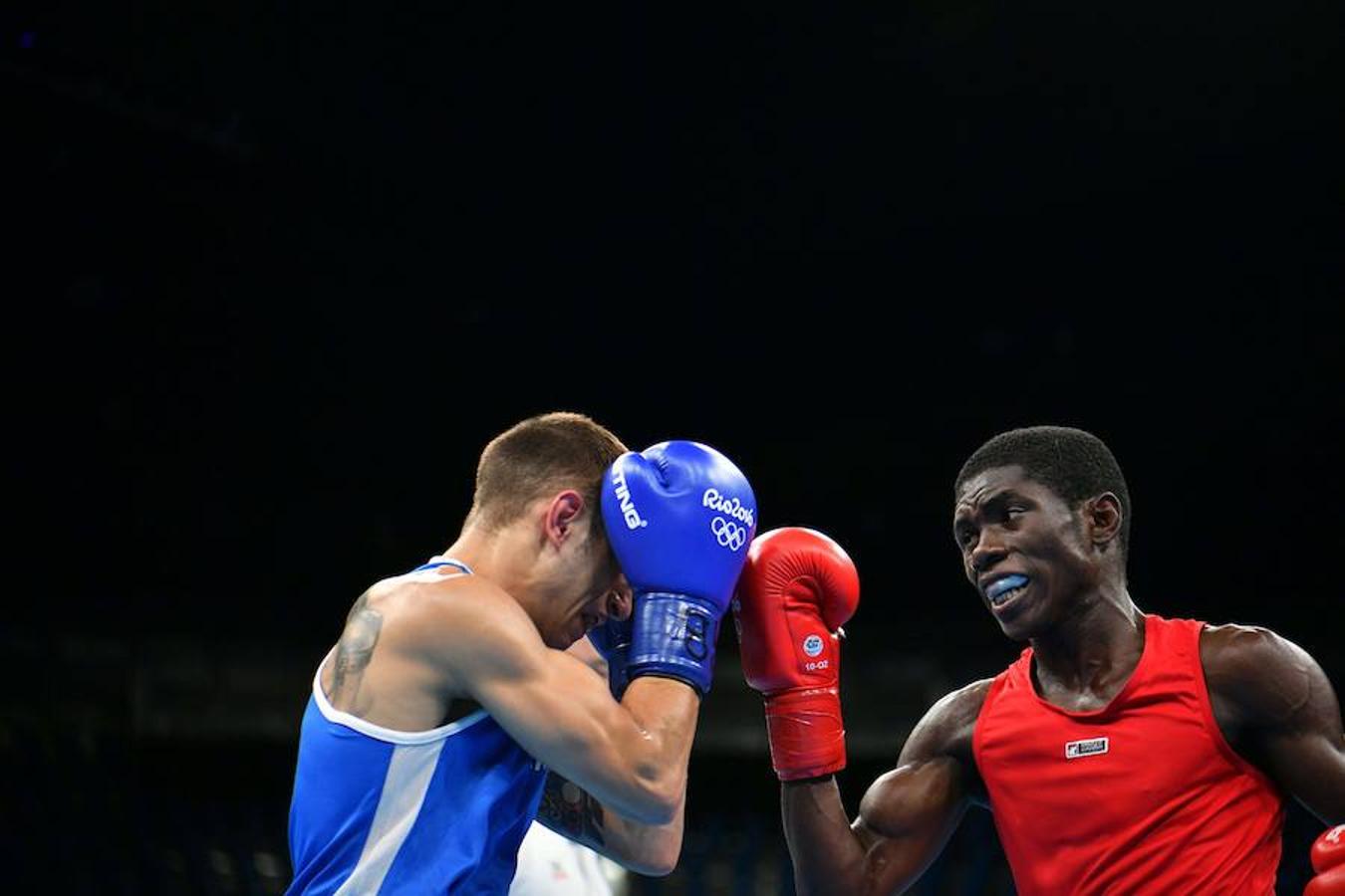 Las mejores imágenes del combate, en cuartos de final, de Samuel Carmona