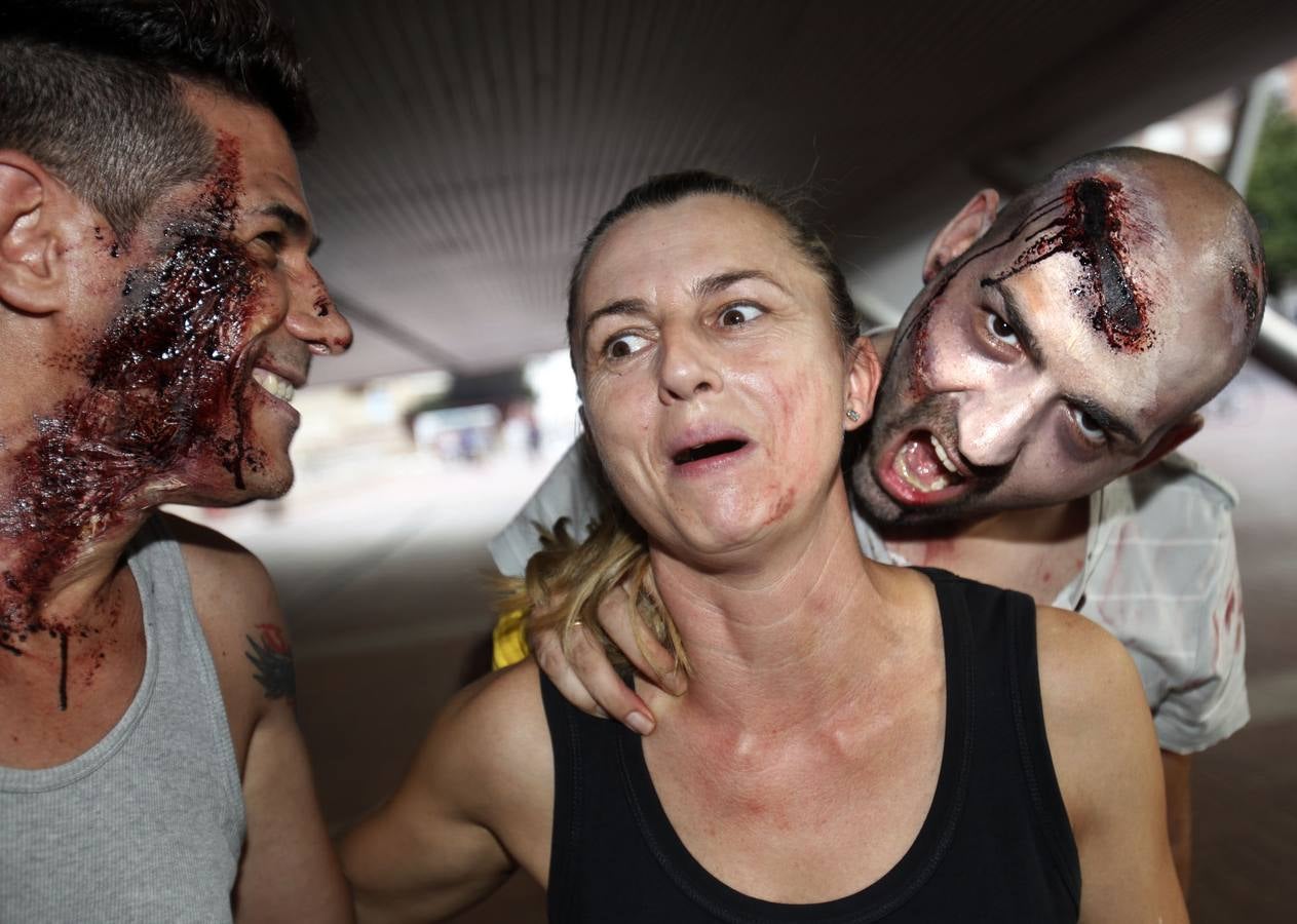 La preparación de la noche logroñesa de Survival Zombie