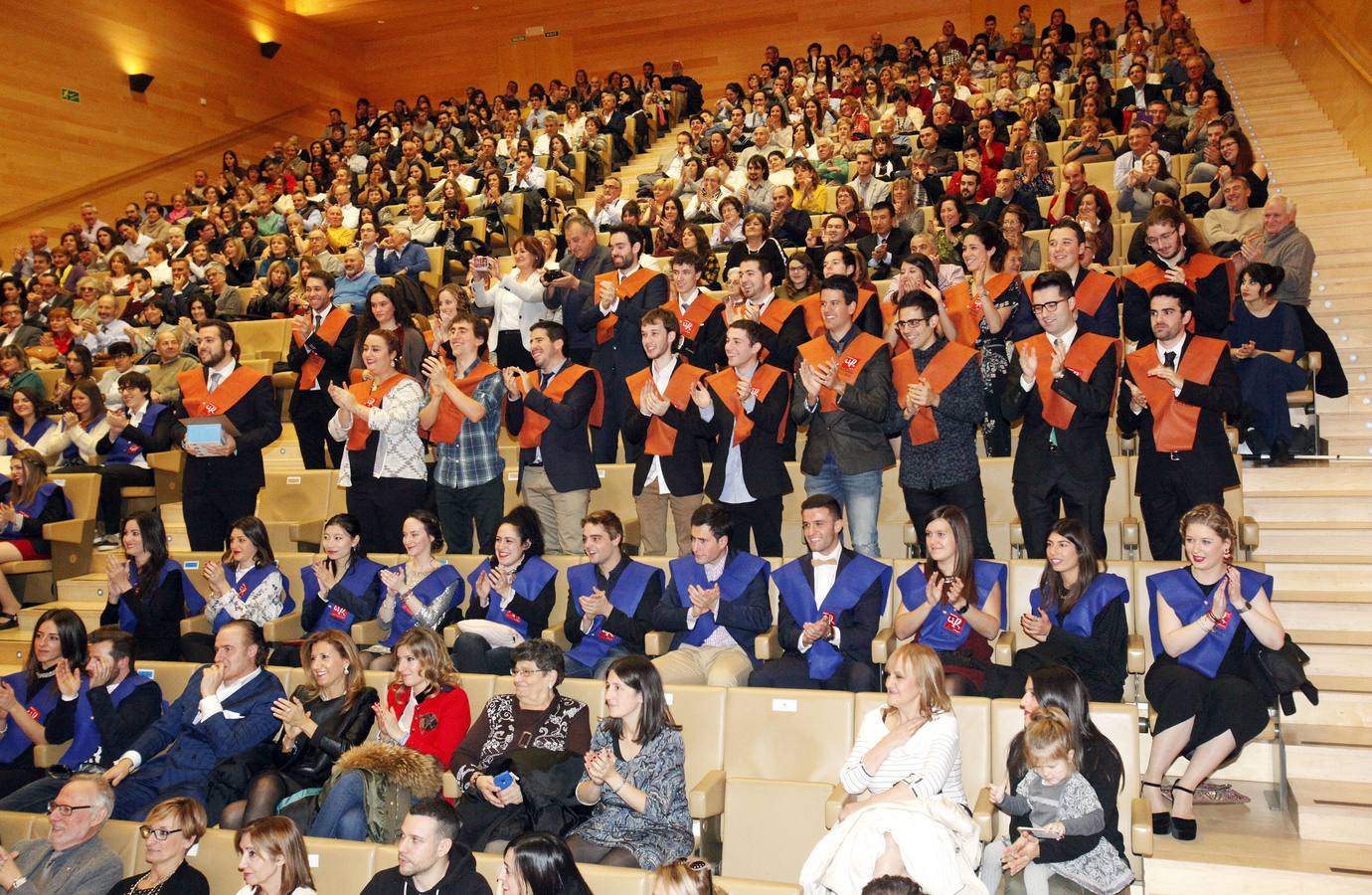 Acto de graduación de la facultad de Ciencia y Tecnología de la Universidad de La Rioja
