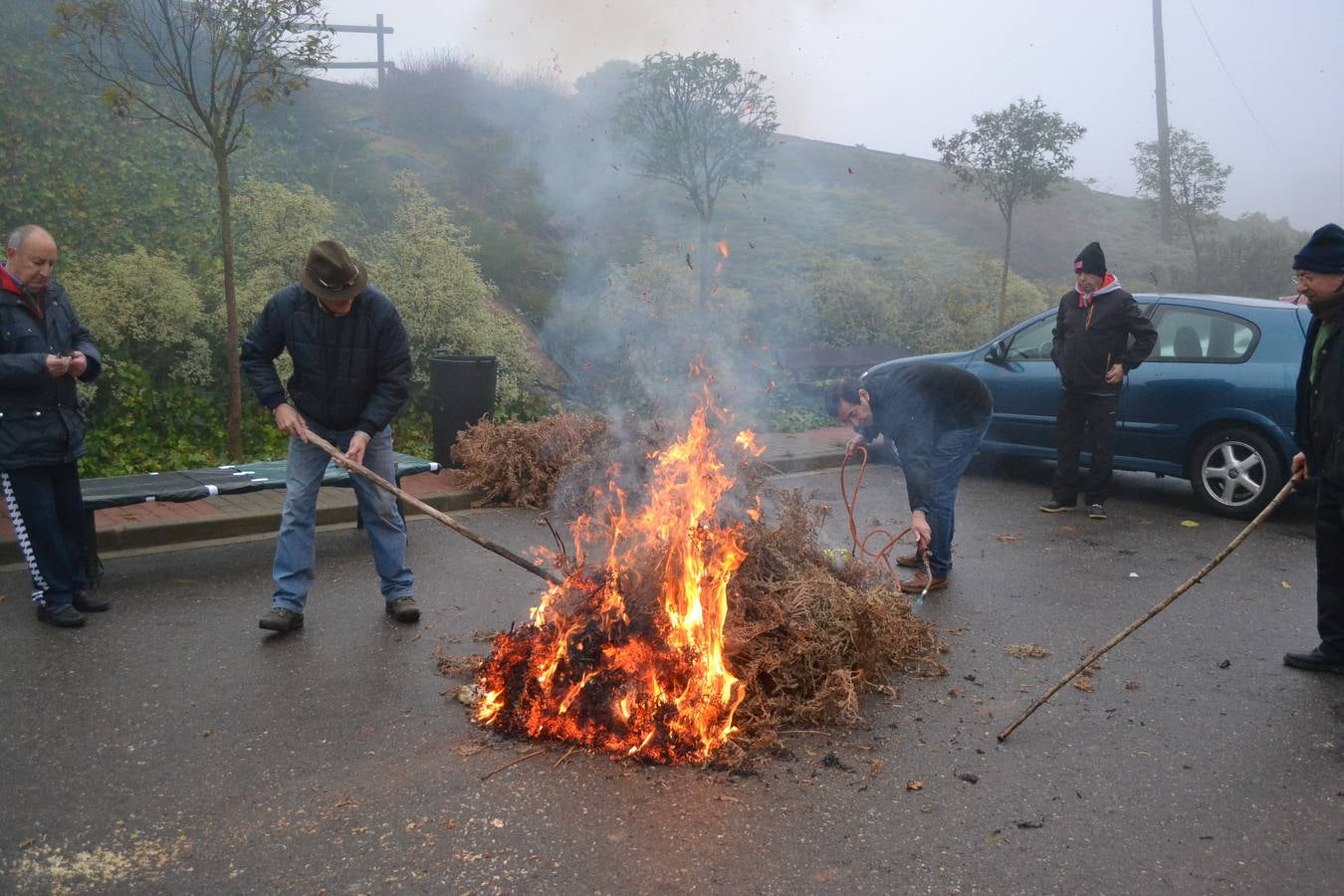 Celebración de la matanza extremeña en Ventosa