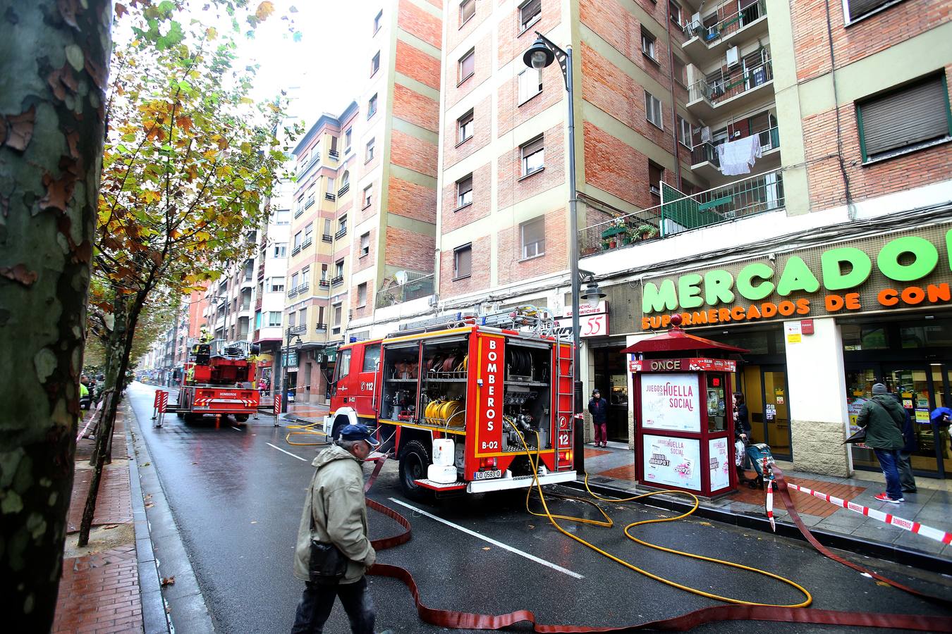 Tenso desahucio en Logroño