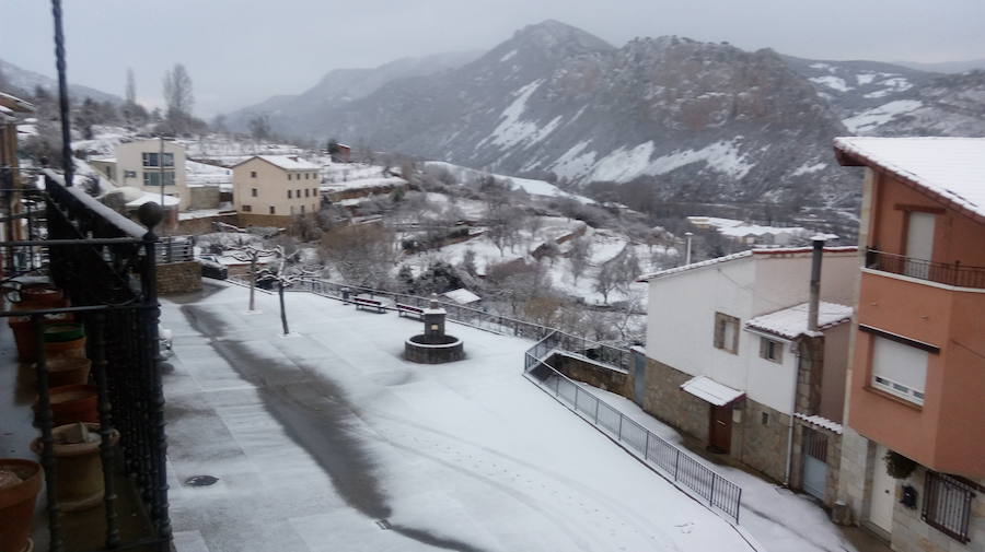 Frío y nieve en La Rioja