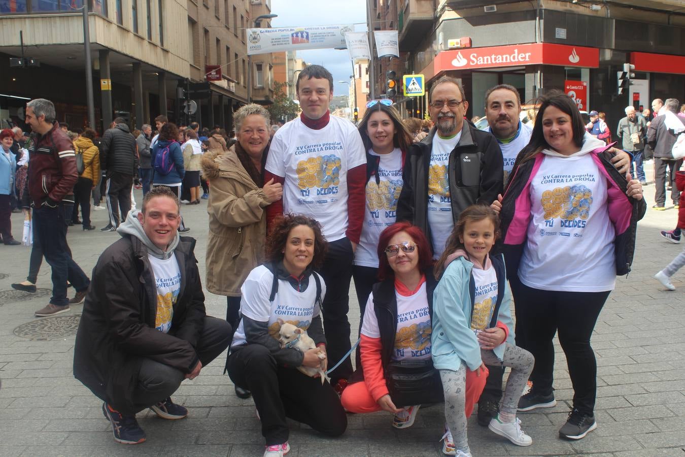 Arnedo corre contra la droga