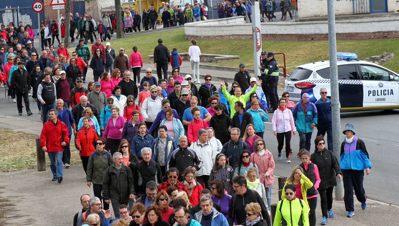 Paseo saludable en Logroño y Villamediana
