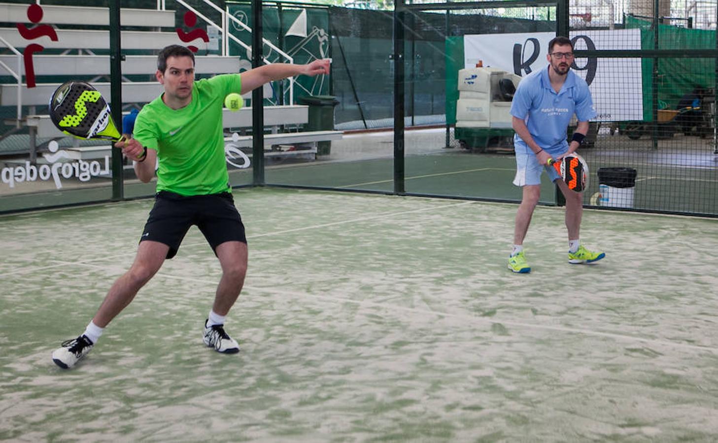 Pádel Interempresas. Primera jornada