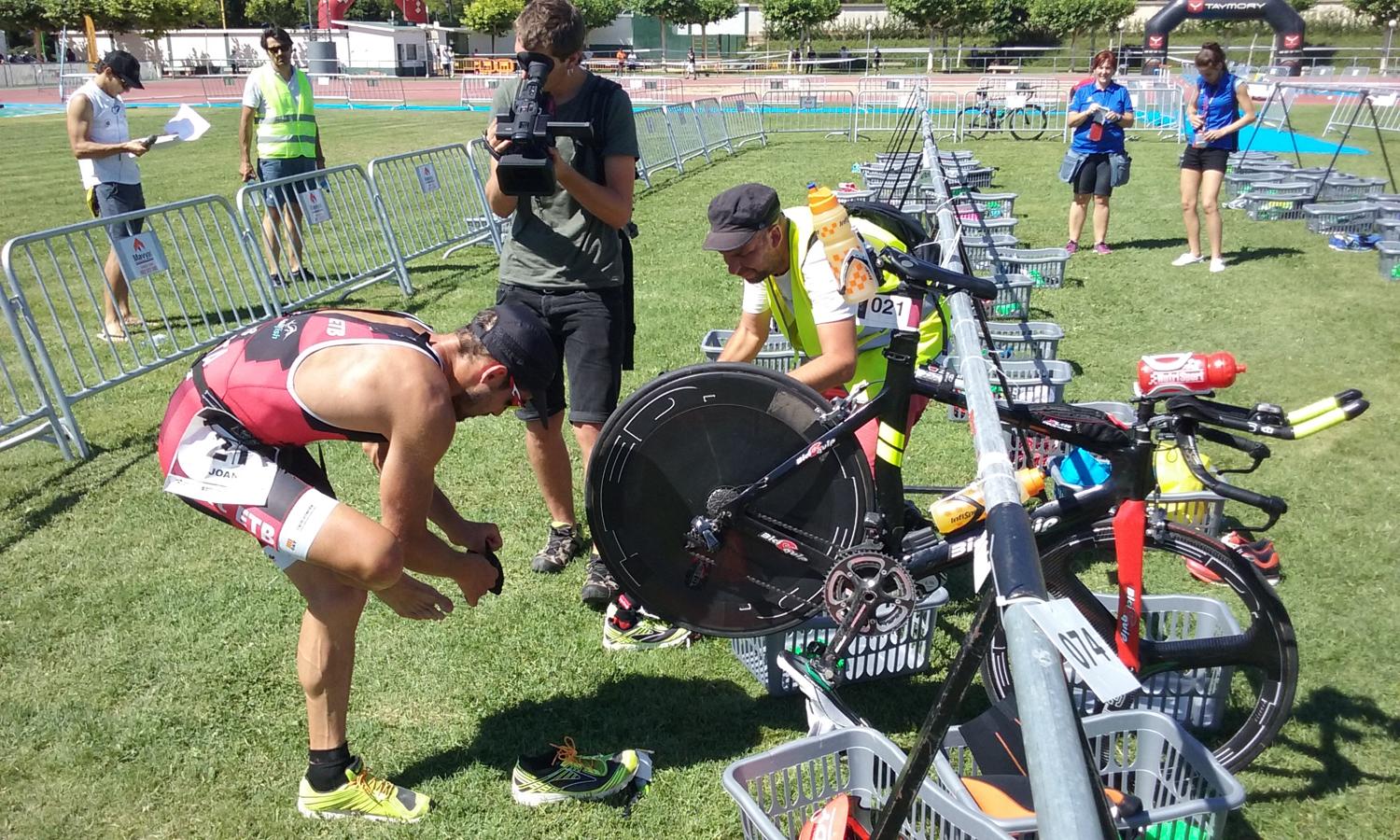 Triatlón de La Rioja, algunos momentos claves