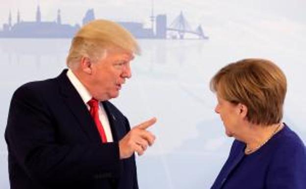 Merkel intenta acercar posturas con Trump para evitar un fiasco en la cumbre del G20