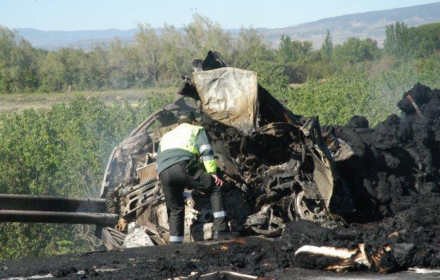 Las muertes en las carreteras riojanas se duplican en el primer semestre del año