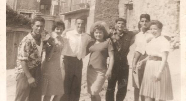 Fiestas del Cristo en Valdemadera en los 60