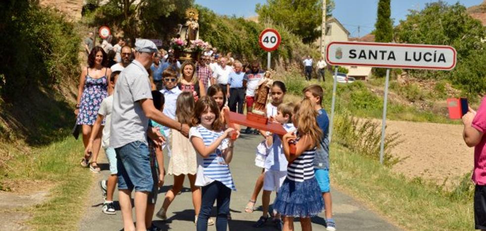 Santa Lucía de Ocón celebró a la Virgen del Carmen