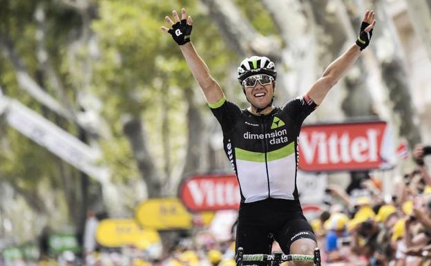 Victoria de Boasson Hagen en vísperas de la crono decisiva