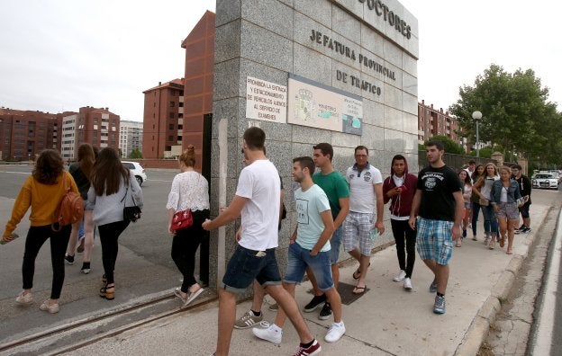 El último repaso, en el autobús