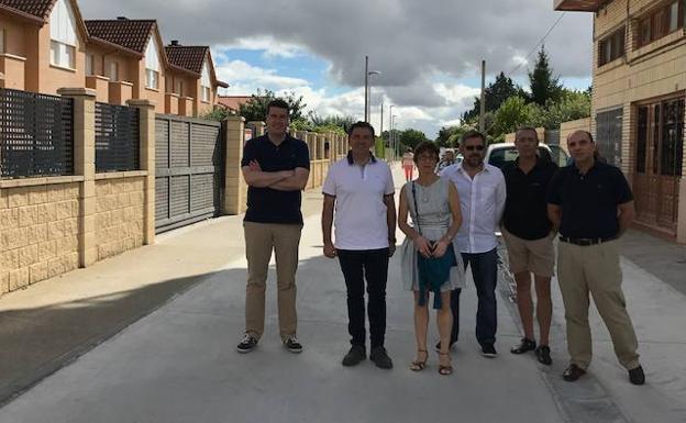 Castañares de Rioja renueva la calle Gonzalo de Berceo