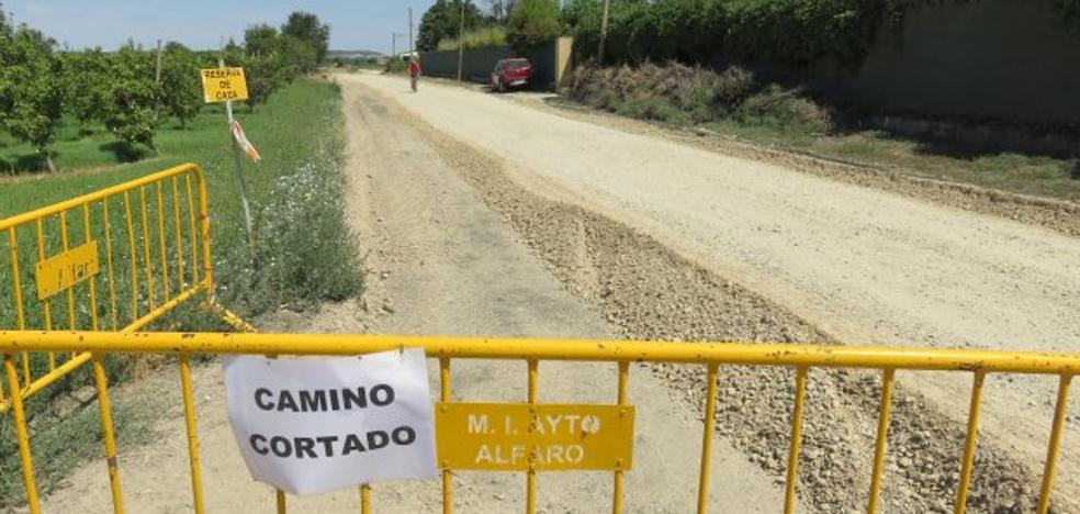 El camino de La Nava se reviste