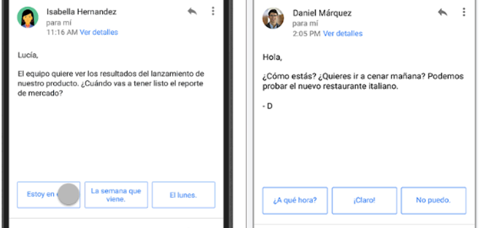 Gmail contestará el correo por ti