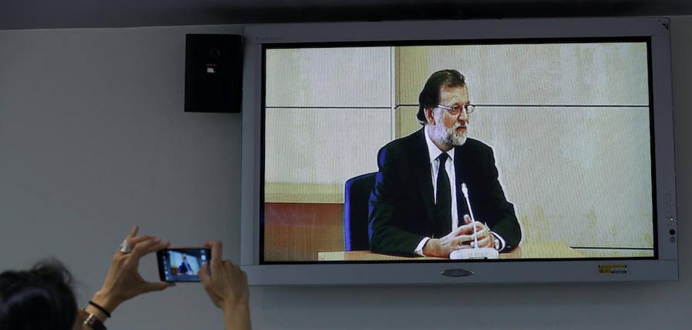 Rajoy ante el tribunal, en diez frases