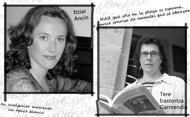 Lectura de poemas a cargo de Itziar Ancín y Tere Irastortza en el 'Agosto Clandestino'