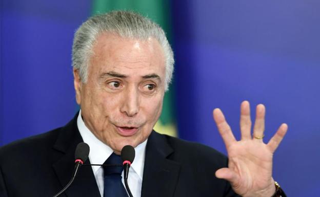 La base de Temer impide que el mandatario brasileño sea enjuiciado por corrupción