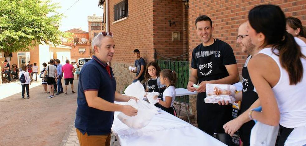 Éxito del jamón con pimiento en Cárdenas