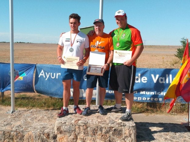 Chuchi Llorente, tercero en la Copa de España