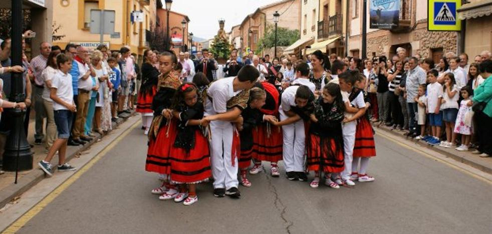 Badarán honró a la Virgen