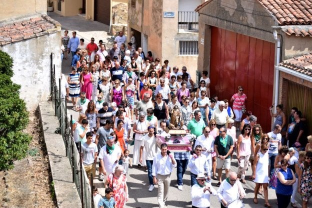 Galilea cierra seis días de fiestas con procesión, degustaciones y danzas