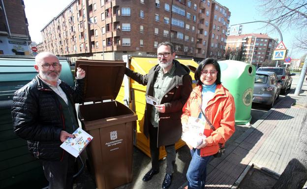 Logroño no tendrá contenedores de basura orgánica en la calle