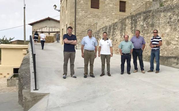 Cellorigo mejora dos de sus calles tras una inversión de 44.555 euros