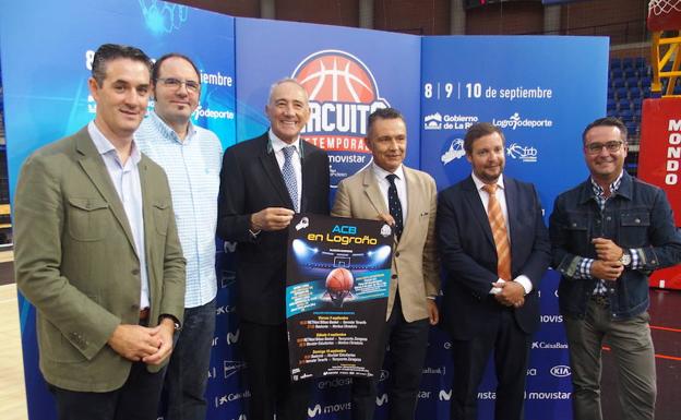 Seis equipos de la ACB competirán en Logroño en el Circuito de Pretemporada