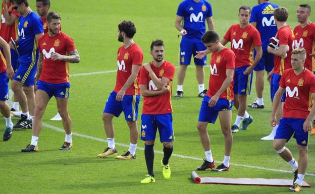 Los de Turín, con Isco y Villa por los ausentes