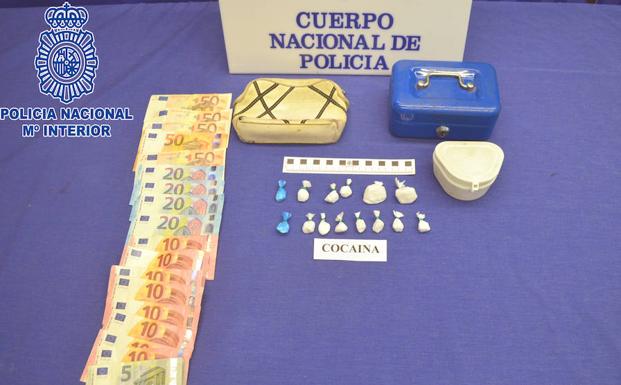 Detenido por la venta de cocaína en un locutorio que regentaba en Logroño