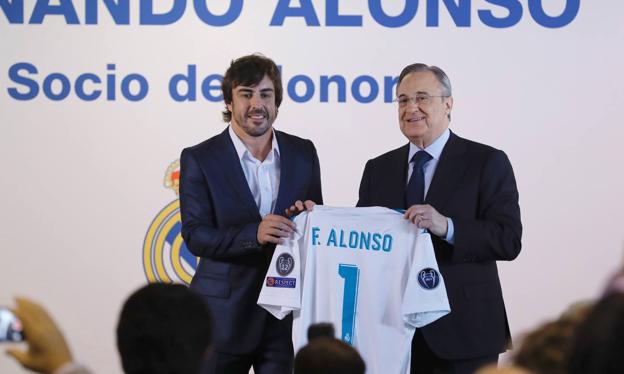 Alonso: «Nací para ser hincha del Real Madrid»