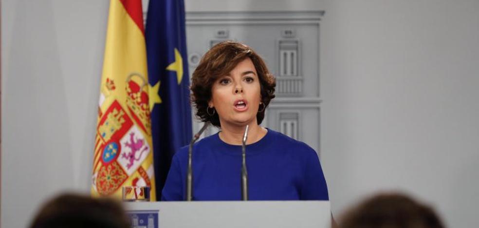 El Gobierno pide actuar contra Forcadell por la tramitación de la ley del referéndum