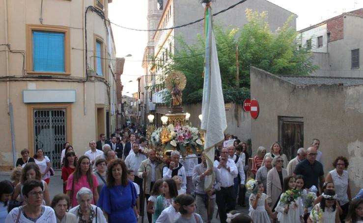 Alfaro honra a su patrona la virgen del Burgo