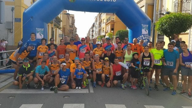 El alfareño Ignacio García se hace con la primera etapa de la Ruta Jacobea