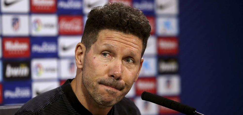 Simeone: «Lo único que me importa es lo que ocurra sobre el campo»