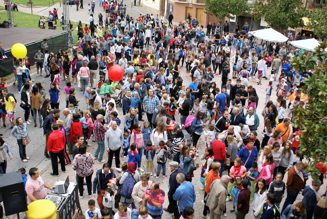 Chupinazo de fiestas de Nájera