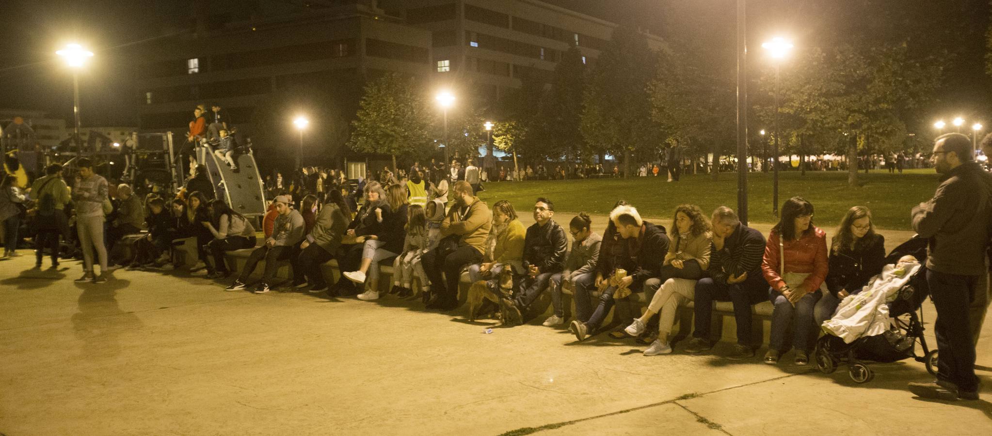 Los fuegos artificiales del sábado