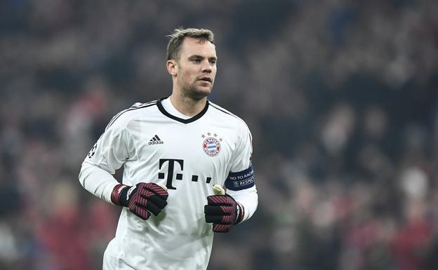 Neuer se vuelve a lesionar en el pie