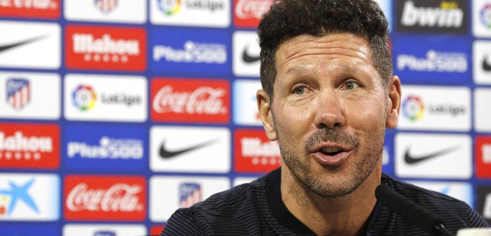 Simeone: «Ha mejorado el nivel de competencia de la plantilla»