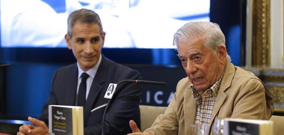 Vargas Llosa: «Sin la literatura nos convertimos en monos»