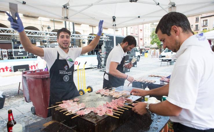 Nuevo día de degustaciones en la plaza del Mercado