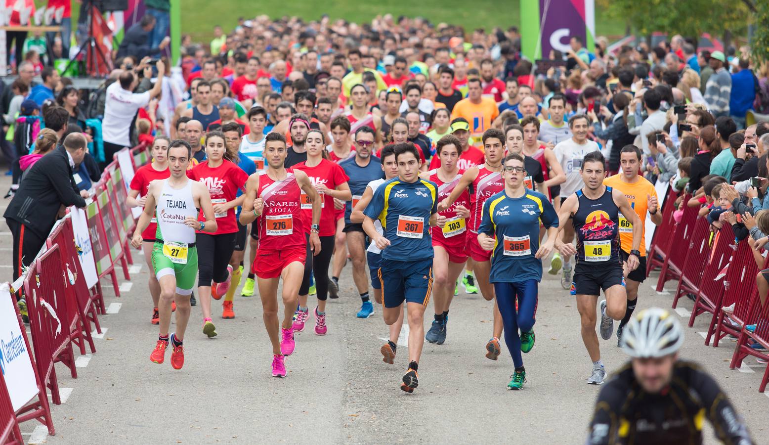 Carrera Tres Parques en Logroño