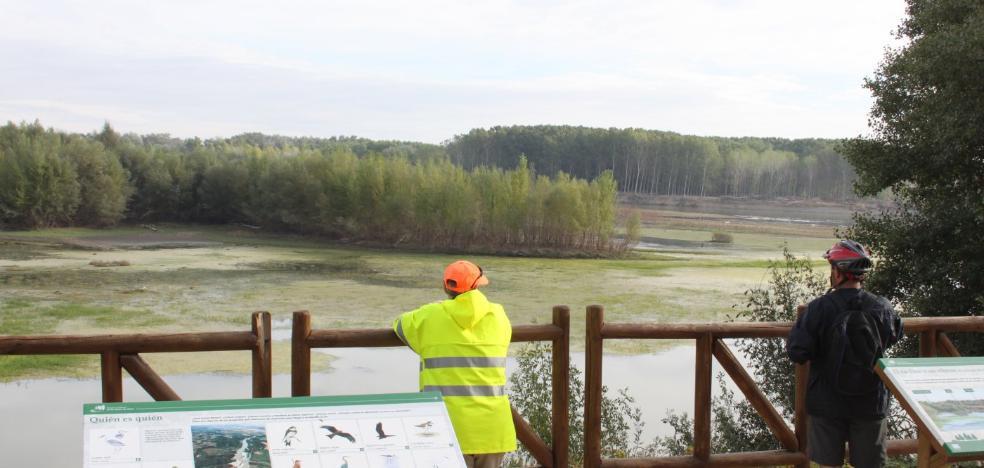 Visita guiada hoy a los Sotos del Ebro de Alfaro